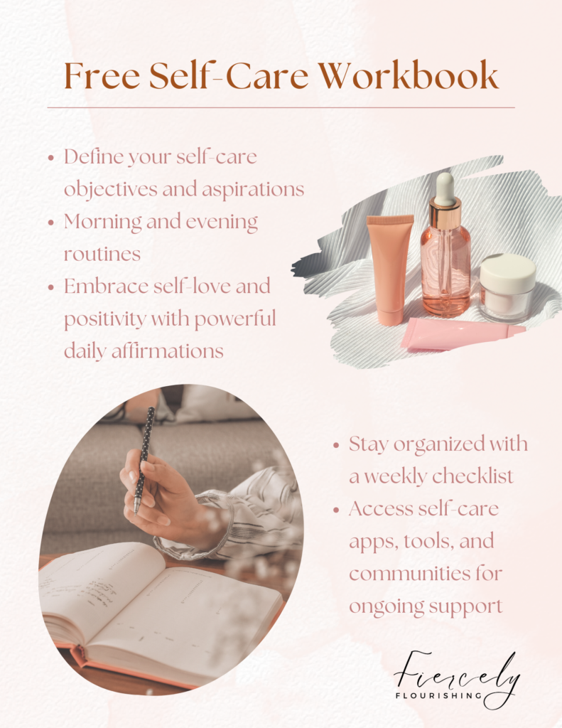 Ready to embark on a path to wellness, self-love, and personal growth? Sign up for our newsletter and receive our exclusive Self-Care Workbook for FREE! 📚✨